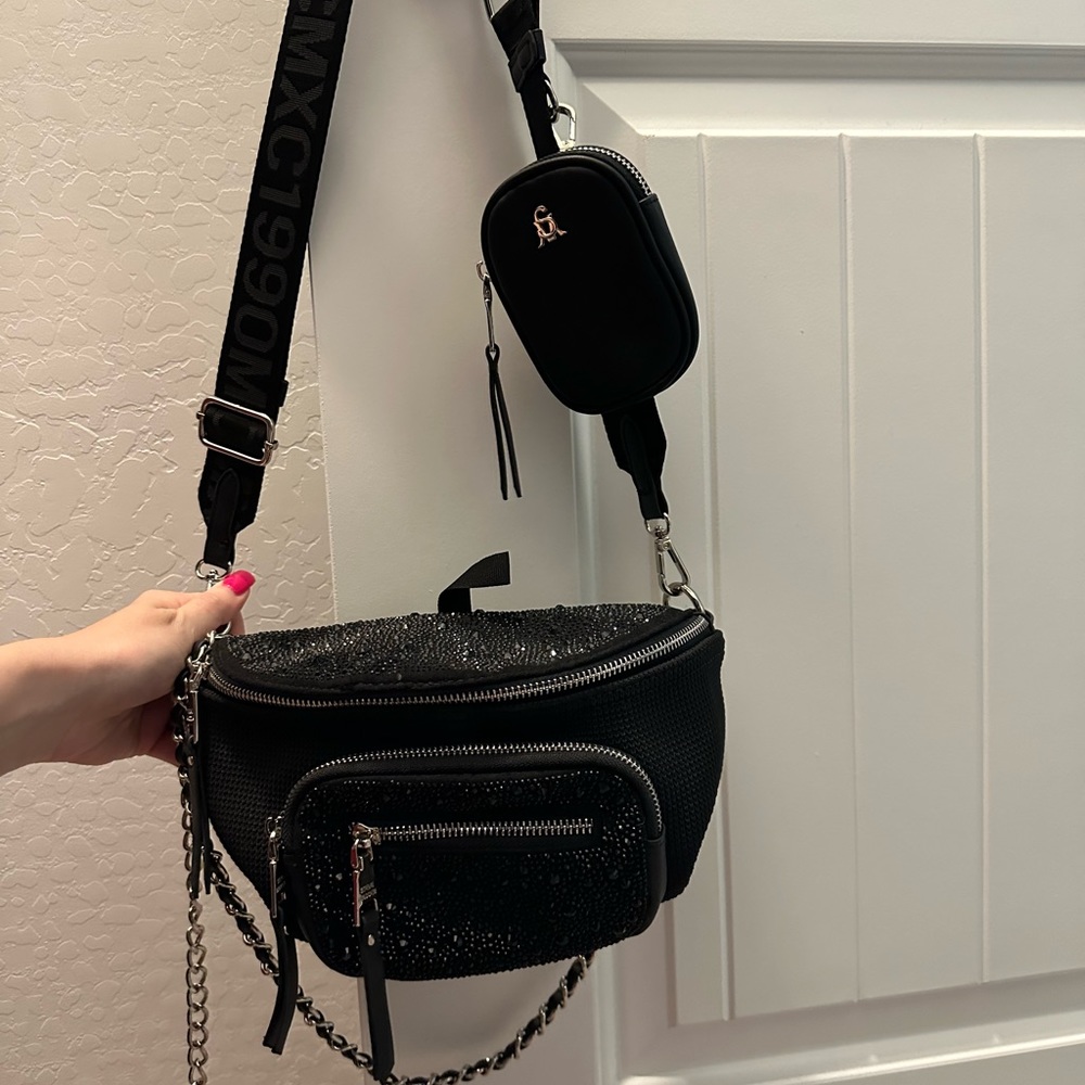 STEVE MADDEN | MAXIMA FANNY PACK | BLACK